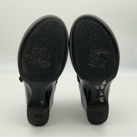 Alegria Maya Ice Ice Baby Mary Jane Style Mules. Black/Silver. Women’s Size 40. - Picture 9 of 9